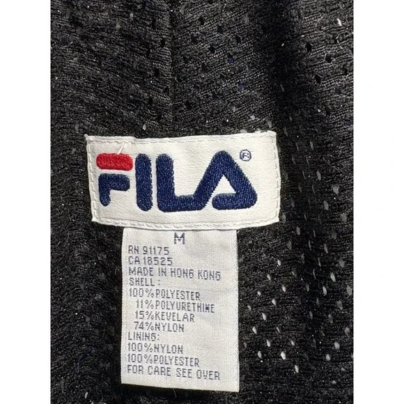 Fila Vintage 1990s Ski Pants Trousers Blue Winter Sports Snow Pants Sz M 91175